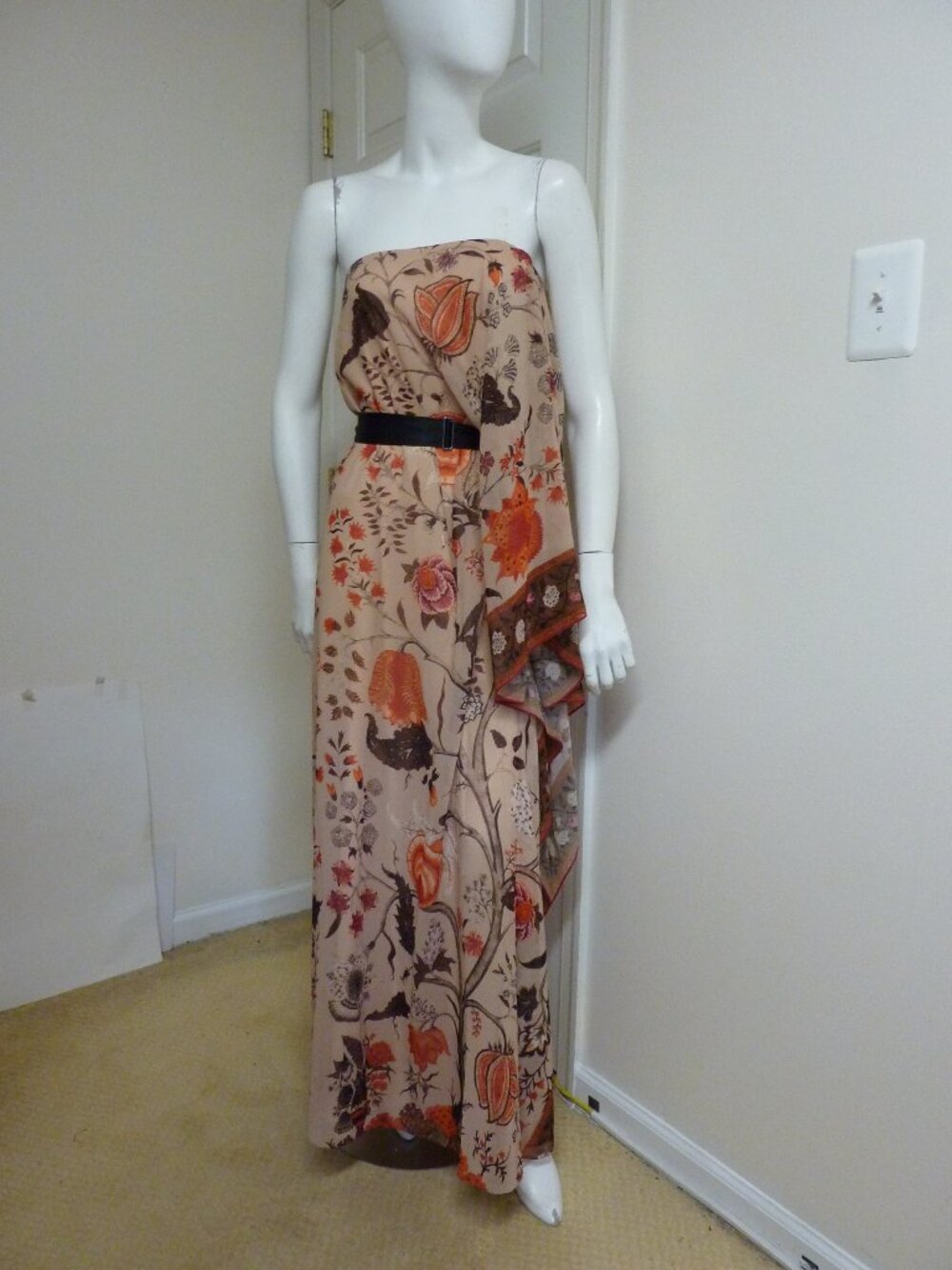 Kobi Halperin Hazel One-Shoulder Maxi Dress